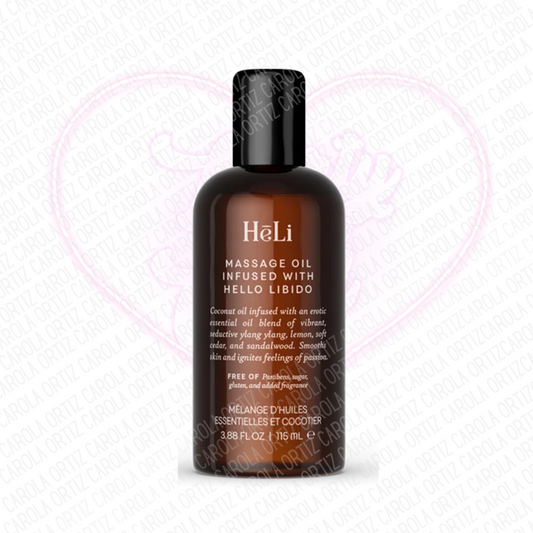 HĒLI - MASSAGE OIL INFUSED WITH HELLO LIBIDO partywithcarol