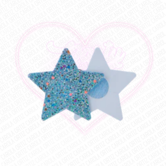 Twinkle Ta-Tas-Glittery Star Pasties partywithcarol